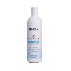 INAPEX Professional Keratin & Smoothening Protein Hair Repair Shampoo With Argan Oil for Weak & Damaged Hair, (500 ml) 