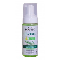 INAPEX Professional Tea Tree Foaming Face Wash suitable for all skin types {200ml }