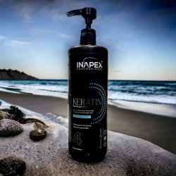 INAPEX Professional Keratin Protein Premium Hair Repair MASK With Argan Oil  (1000 ml)