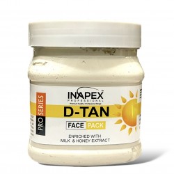 INAPEX Professional D -TAN Tan Removing Face Pack Enriched With Milk & Honey Extracts  (500 g)