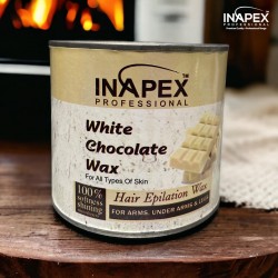 INAPEX Professional White Chocolate Hair Removal Wax For Arms , Under Arms & Legs (600ml)